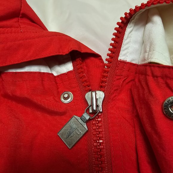 Vintage Hong Kong Mens Bold Jacket Sport TYROLIA by Head Zipper Snap Buttons L - Picture 7 of 16